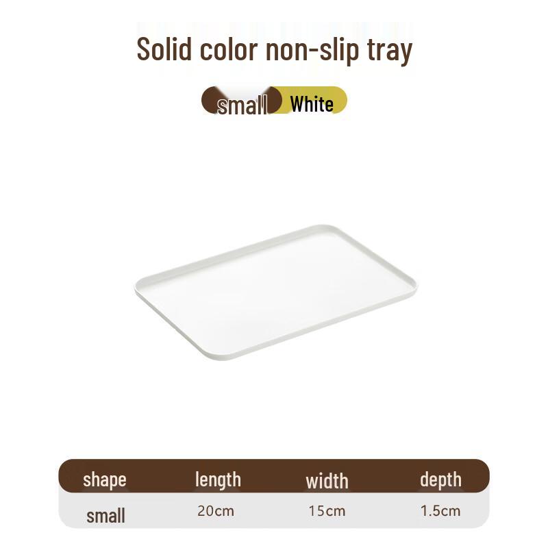 Rectangular Plastic Serving Tray