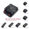 Aluminum Water Cooling Radiator with Fan Protector for Computers and Electric Motorcycles