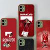 Famous Football Players C-CR7 For Silicone Matte Phone Case For iPhone 16 Pro Max 15 14 13 12 11 X XS MAX