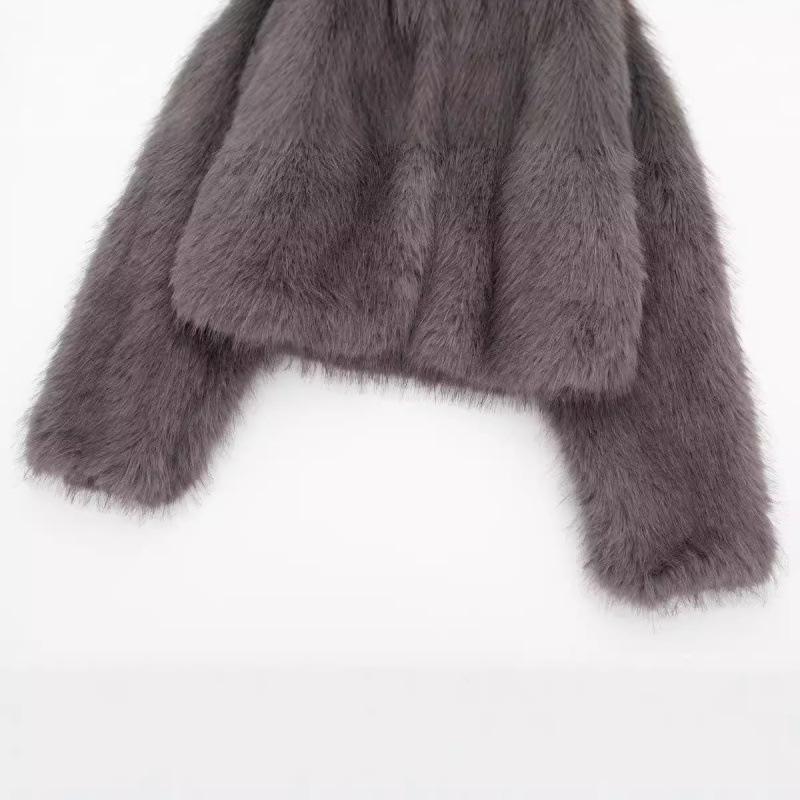 Autumn Faux Fur Short Jacket - European & American Style