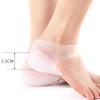 Silicone Invisible Inner Height Insoles Outdoor Foot Protection Pad Heel Cushion