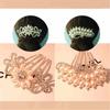Fashion Flower Design Females Hair Accessories Clip Beautiful Plate Hair Comb Clip Hair Insert