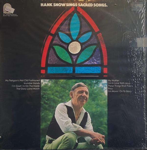

LP Record HANK SNOW - Hank Snow Sings Sacred Songs ACL7004 PICKWICK 1975 US Country/Folk Used