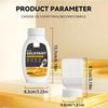 Water Base Gold Foil Paint with Build In Brush Non Toxic Formula Fast Drying Tool Ideal for Homes Use with Kids & Pet