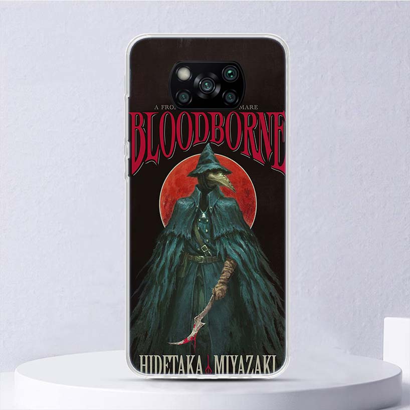 Bloodborne Game Soft Case For Xiaomi Poco X7 X6 X5 X4 X3 Nfc F7 Ultra F6 F5 Pro Phone Cover F4 Gt F3 M5S M4 M3 M5 M6 Coque