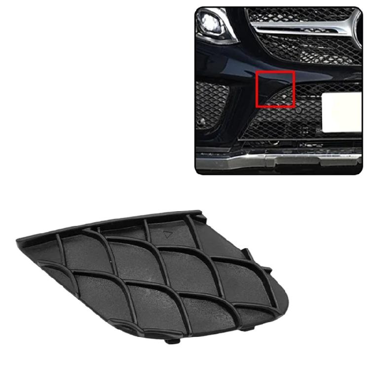 Tow Hook Cover 2928855722 For W292 2015-2019 Front Bumper Tow Hook Cover Black Plastic Cover