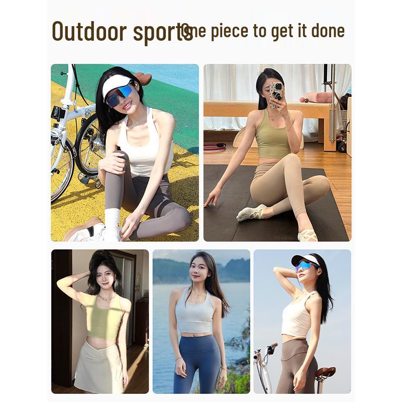 Women's Cross-Back Sports Bra for Running, Fitness, Yoga, and Pilates
