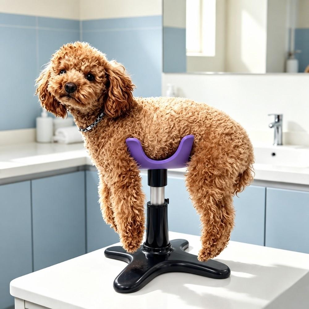 Adjustable Height Pet Grooming Bench Portable Dog Assist Stand Groomer Dog Seat Pet Bathing