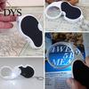 5X Foldable Magnifier LED Light Magnifying Lens Jewelry Reading Loupe Keychain