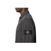 STONE ISLAND Washed Vintage Zip Jacket Men Jackets Carbon-Black K1S151200032S00WN-V0165