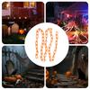 Halloween Chain String Lights 10Ft Orange Lights String Seasonal Decor For Outdoor Yard Birthday Offices Park Patio Garden Home