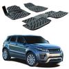 Tapis De Sol 3D Caoutchouc Premium, Land Rover Evoque 2011-2018, Noir, Sur Mesure