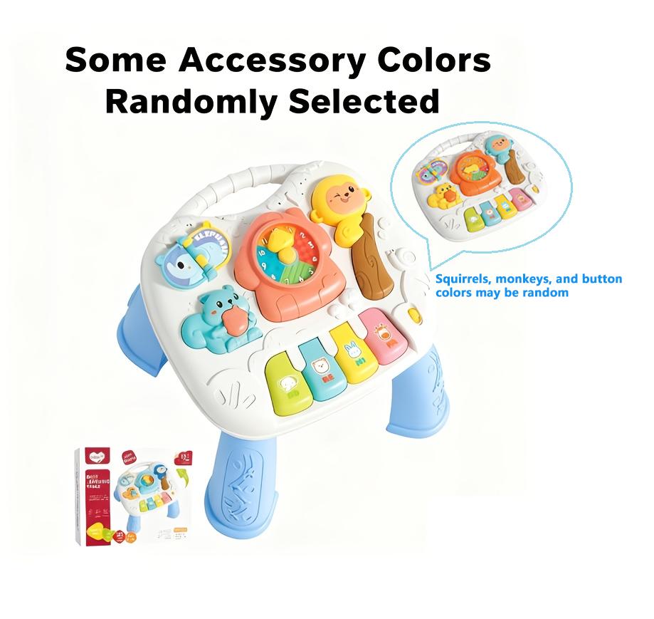 Baby Multifunctional Game Table, Animal Sound Learning Piano Keys, Cognitive Development Toy, Parent Interaction Must-have