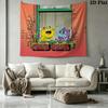 Counterfeit Cat Pattern Home Decor Tapestry, Wall Hanging, Decorative RV Wall Cloth.AGT261020140