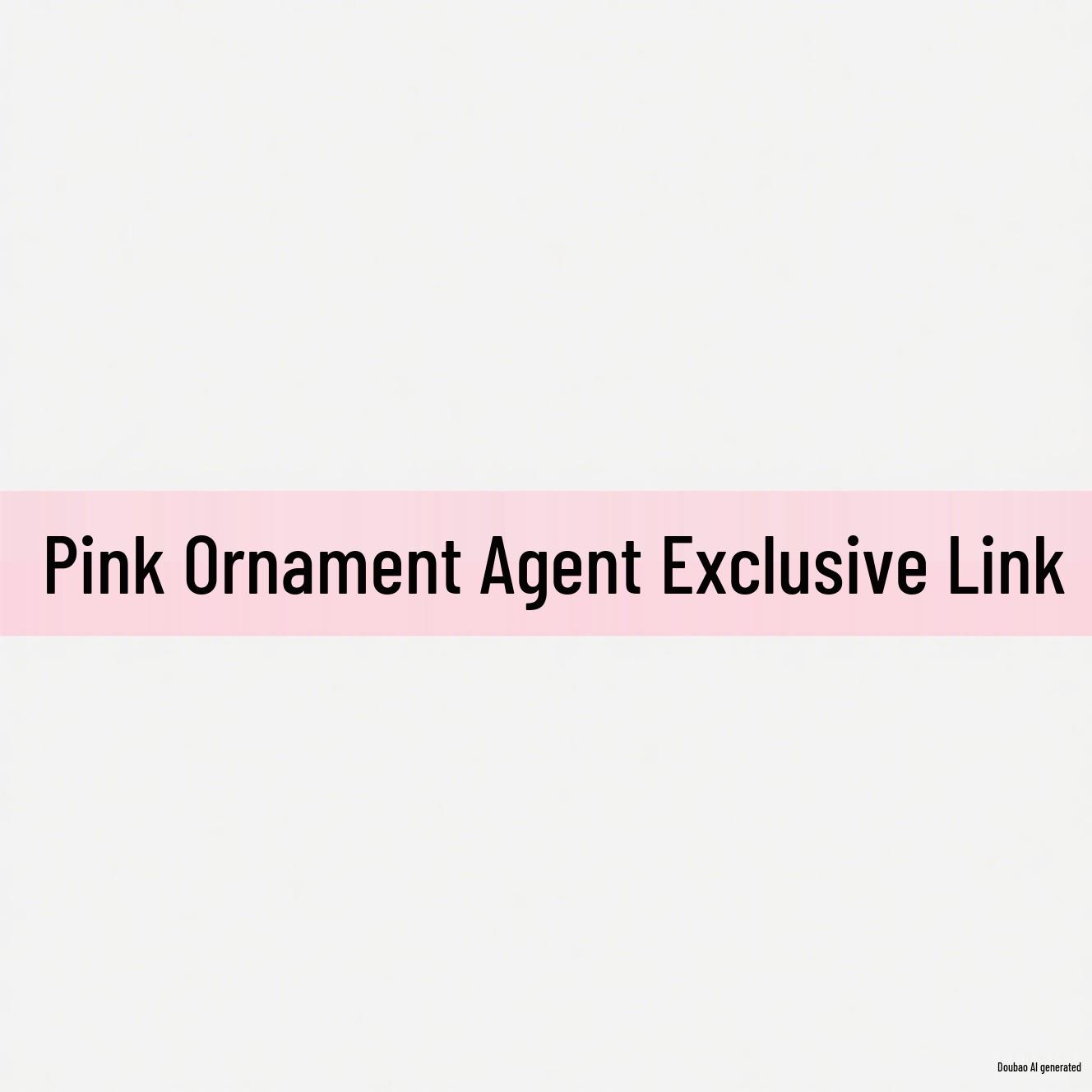 

Pink Li Ornament Link Cute 6