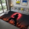 Naruto Modern Anime Design Area Rug Soft Plush Non-Slip Mat for Bedroom