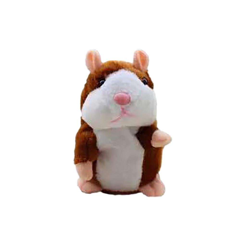 Little talking hamster plush toy Clearance
