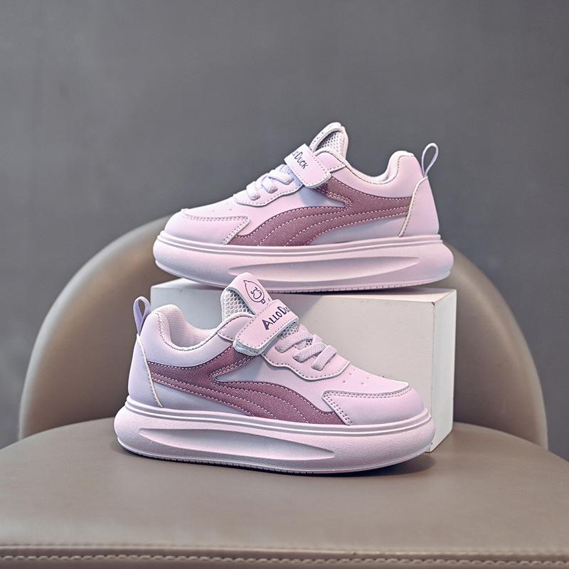 

Детская спортивная обувь, летняя кожаная обувь для сноубординга для мальчиков и девочек, нескользящая повседневная обувь 37 фиолетовый