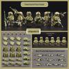 Military Minifigures: Compatible Building Blocks for Children - Ghost Special Forces Edition