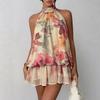 2026 Summer Sexy Suspender Low Waist High-end Temperament Versatile Lazy Pleated Dress Women