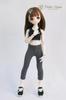 [Petite Marie] 13 MDD Compatible 78 Length Leggings, Dark Gray, Tights, Fitness Pants, Leggings, Daily Pants, Casual Pants, 40cm Doll, BJD, Doll
