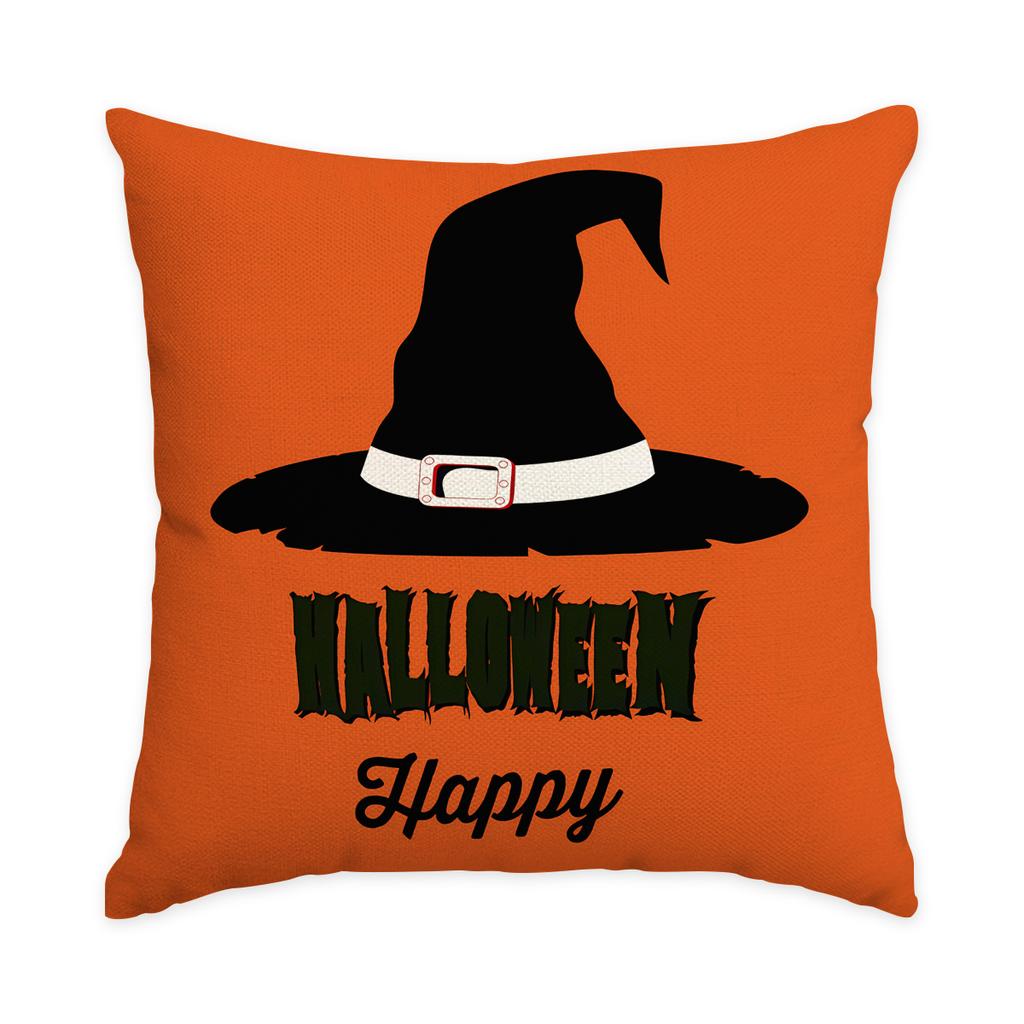 1/4Pcs Halloween Pillowcase, Halloween Witch Castle Cushion Cover, Decorative Sofa, Living Room, Bedroom Cushion Cover