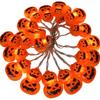 Halloween String Lights with LED Pumpkin and Lights for Outdoor Holiday Decoration