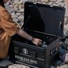 Outdoor Waterproof Storage Box Multifunctional Camping Aluminum Alloy Storage Box Large Capacity