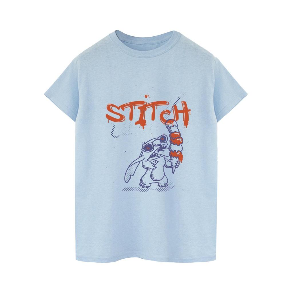 Disney Mens Lilo & Stitch Ice Creams T-Shirt