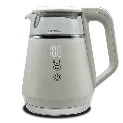 Chaleira elétrica Hiro Corporation com função de controle de temperatura Branco KTK-10 KTK-10