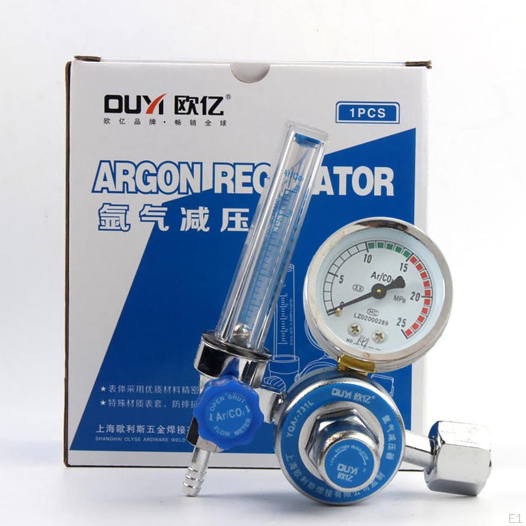 Argon / CO2 Mig Flowmeter Gas Regulator Gauge Welding