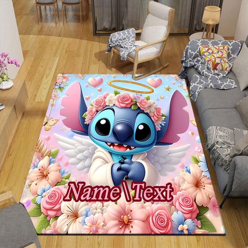 Custom 1Pc Angel Stitch Halo Rug Office Carpet Indoor Outdoor Entrance Doormat Nonslip Soft And Comfortable Living Room D916297