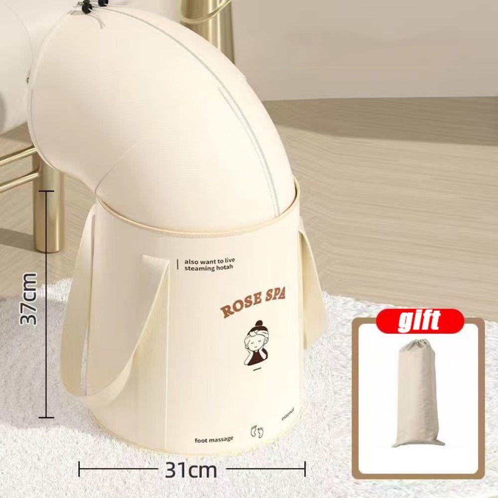 Anti-Leak Foldable Foot Washing Bag Cartoon Foot Bath Tub Bag  Outdoor Camping
