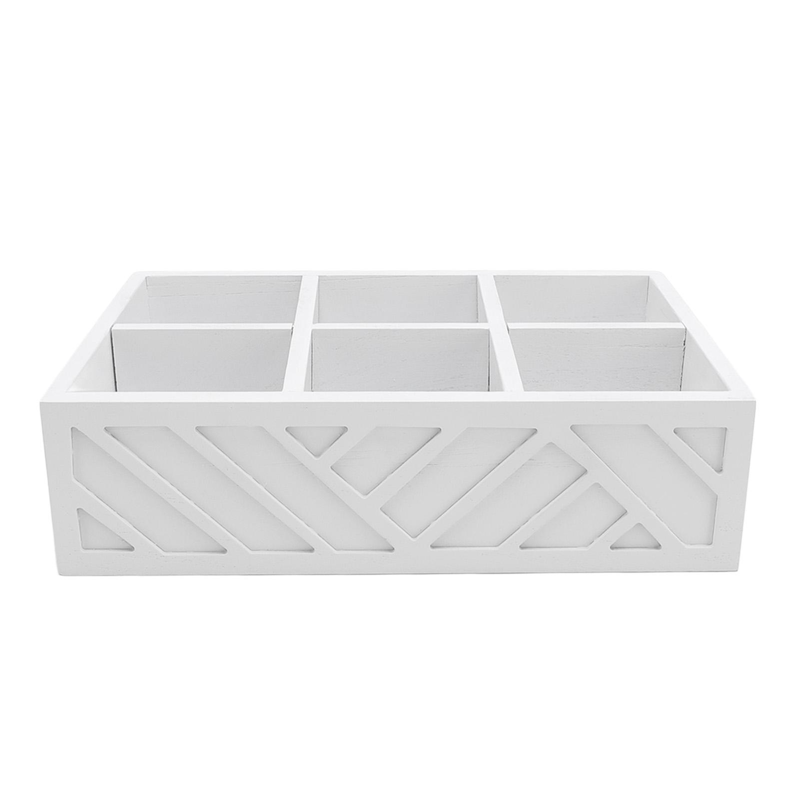 

Coffee Bar Organizer Wood Coffee Station Organizer for Counter Coffee Pod Syrup Holder Tea Condiment Organizer белый