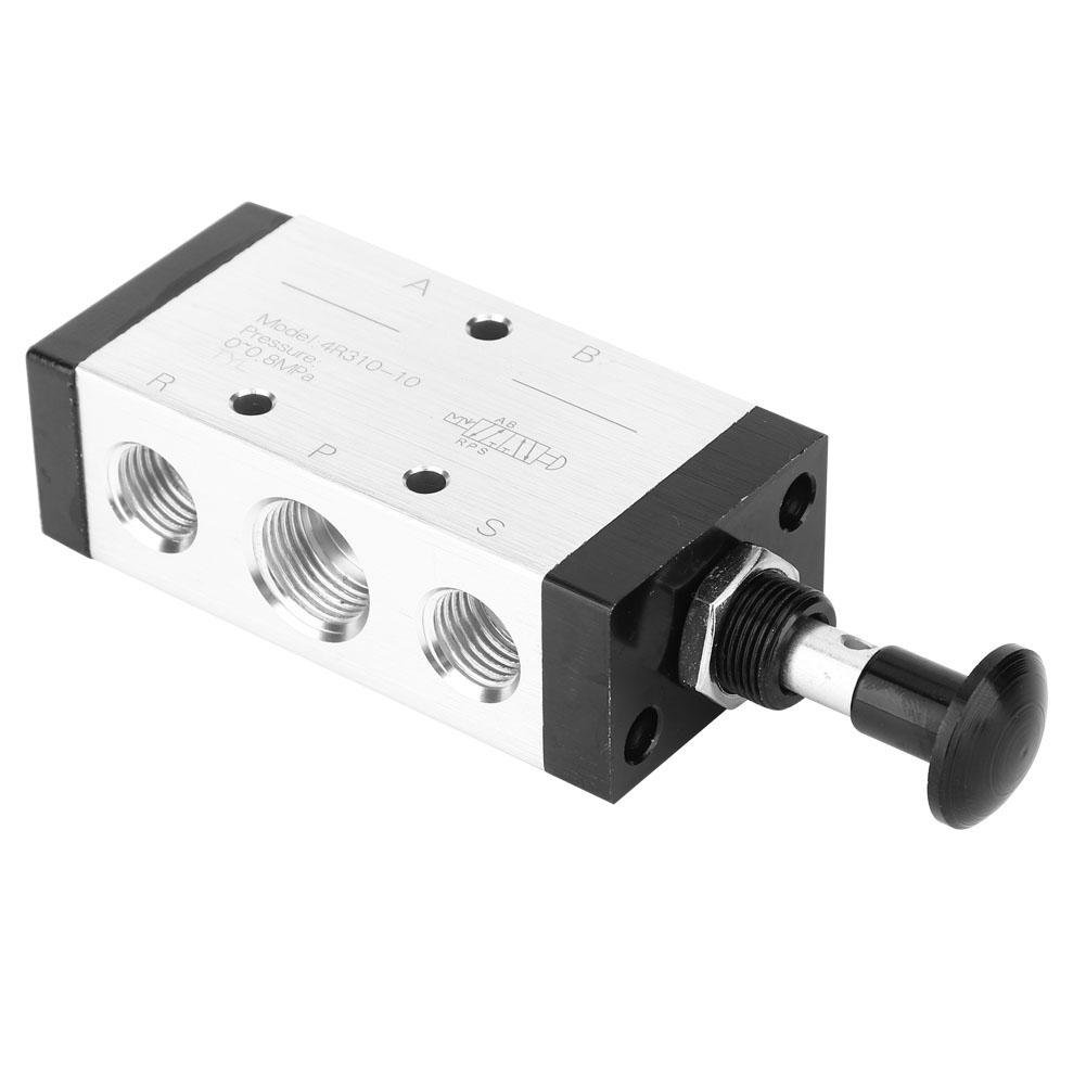 4R31010 2-pozycyjny 5-drogowy pneumatyczny zawór elektromagnetyczny sterowany ręczną dźwignią