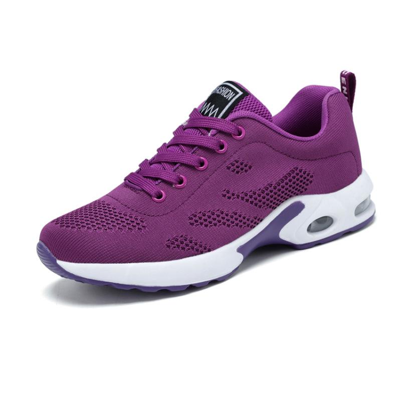 2026 Women's Korean Style Air Cushion Fashion Sneakers - Soft Sole, Breathable Athletic Shoes