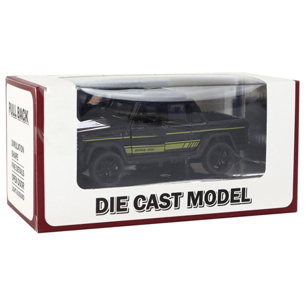 1/36 Pickup Truck Off-road Vehicle Cargo Car Alloy High-end Car Ornament Car Model Children's Toy Pull Back Car