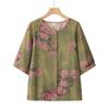 Yuzhaolin Women's Floral Print Blouse
