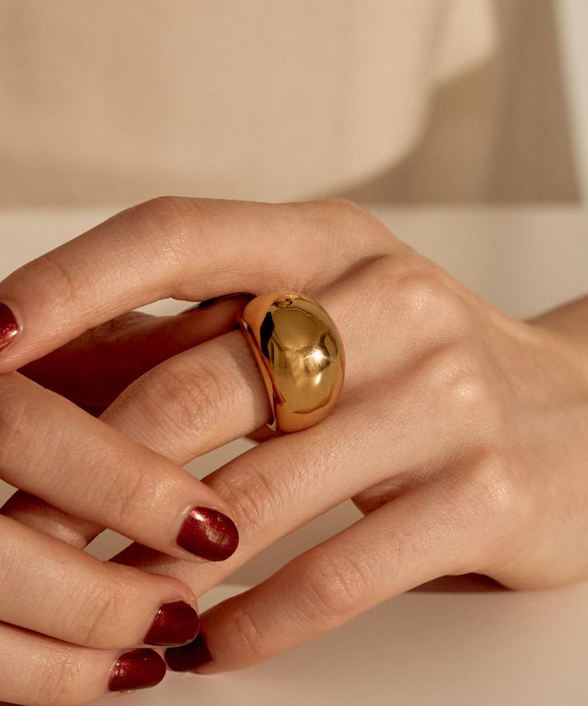 Novice Tokyo Chunky Ring [Stainless] / Gold