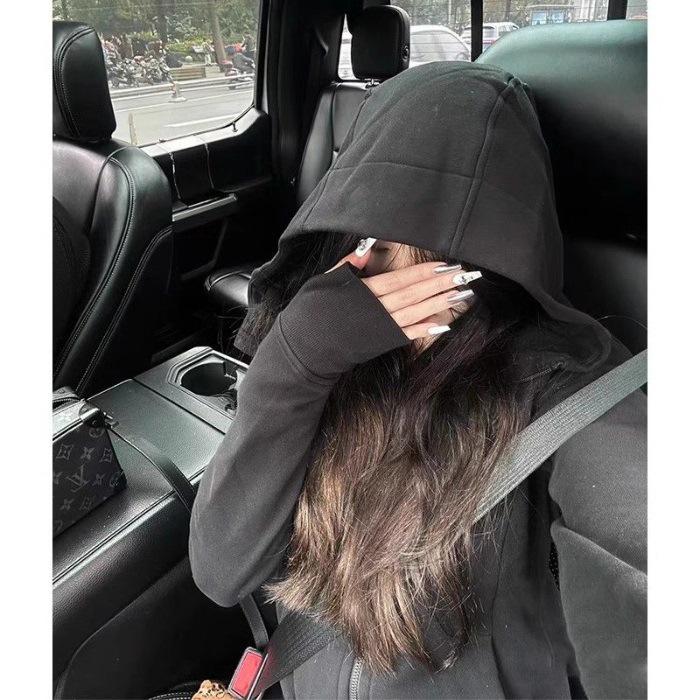 2025 Slim-Fit Waist-Cinching Hoodie for Petite Women - Stylish, Versatile, In Stock Medium