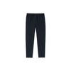 Anta Thompson KT Basketball Series Courageous Unstoppable Solid Color Straight Leg Knitted Sports Pants Men bottoms Black 152331320-1