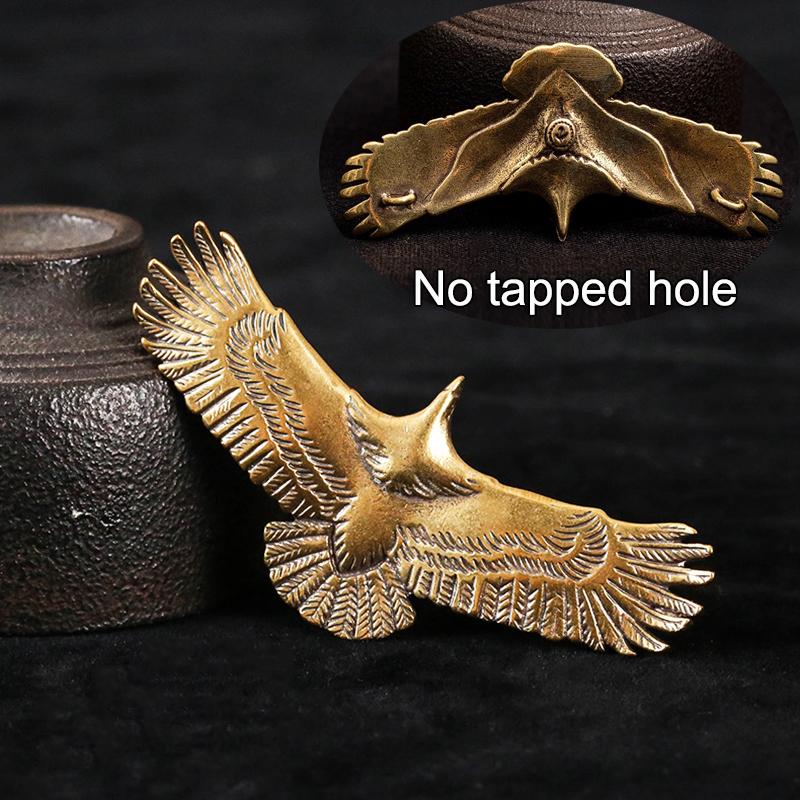 Zuiver Messing Vliegende Adelaar Schroef Klinknagel Knop Doe-het-zelf Leren Tas Portemonnee Kettingen Kleding Decoratief Punk Vintage Riemgesp Connector