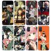 Anime S-Spy Family Anya Phone Case For Samsung Galaxy A12 A52S A42 A32 A22 A51 A50 Note 20 Ultra 10 S10 Plus A71 A70 A31 A30 A10