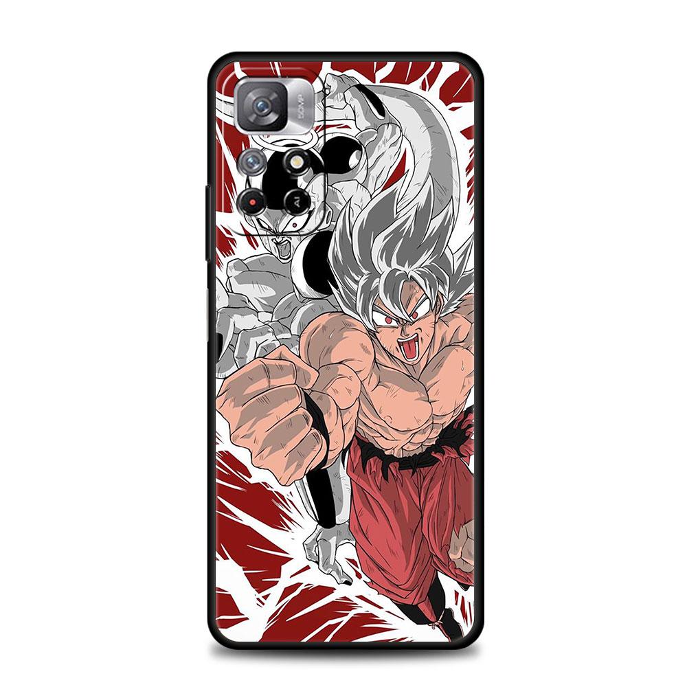 Handyhülle für Xiaomi Redmi 9C 9 K40 9A 10 Note 9S 9 10 8 11 Pro Plus 7 8T 9T 11T 11E 5G Handy Coque Mächtige Dragonballs