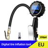 250PSI Tire Pressure Counter With LCD Display – Automotive And Motorcycle Tire Gauge For Accurate Pressure Testing