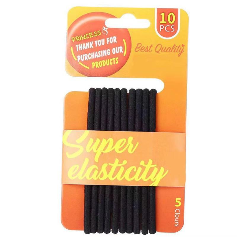 

Korean Forest Style Hair Ties: Simple, Colorful Rubber Bands Set for Girls