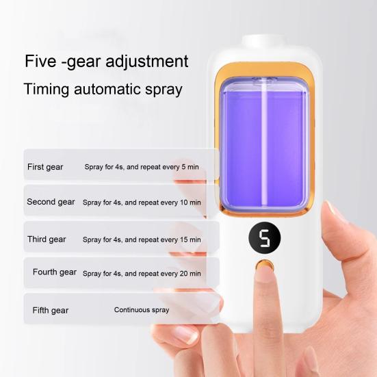 Essential Oil Diffuser Aromatherapy Machine Adjustable Rechargeable Digital Display Essential Oil Aromatherapy Diffuser Humidifier