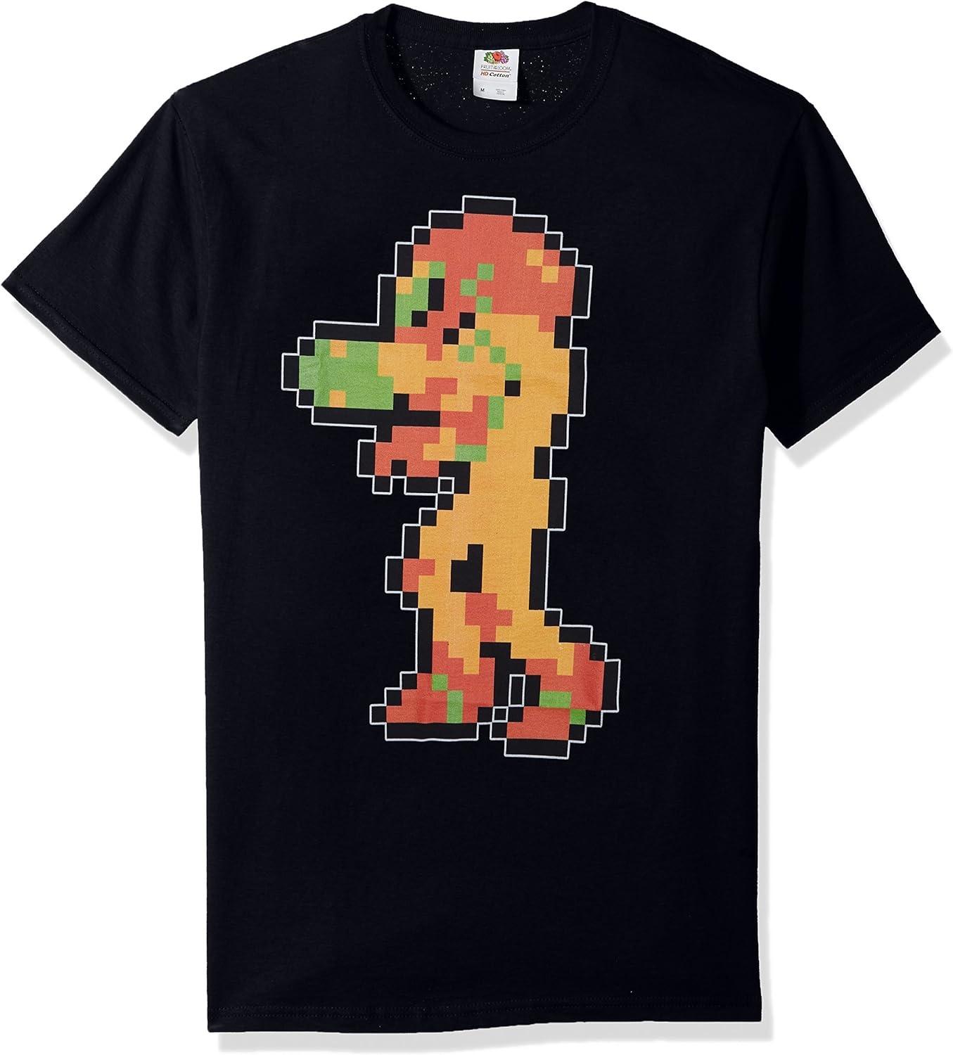 

Nintendo Metroid Men s Graphic Tees XXXXXL чорний