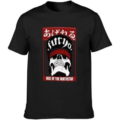 BBTHEORY Men's Band Rise of The Northstar Cool Logo O Neck T Shirt