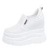 Aumento altezza 13 scarpe da donna nuove zeppa suola spessa scarpe muffin mocassino versatile scarpe casual pigre